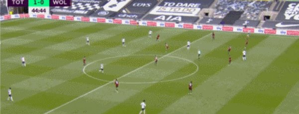 【英超】凯恩破门赫伊别尔传射 热刺2比0狼队